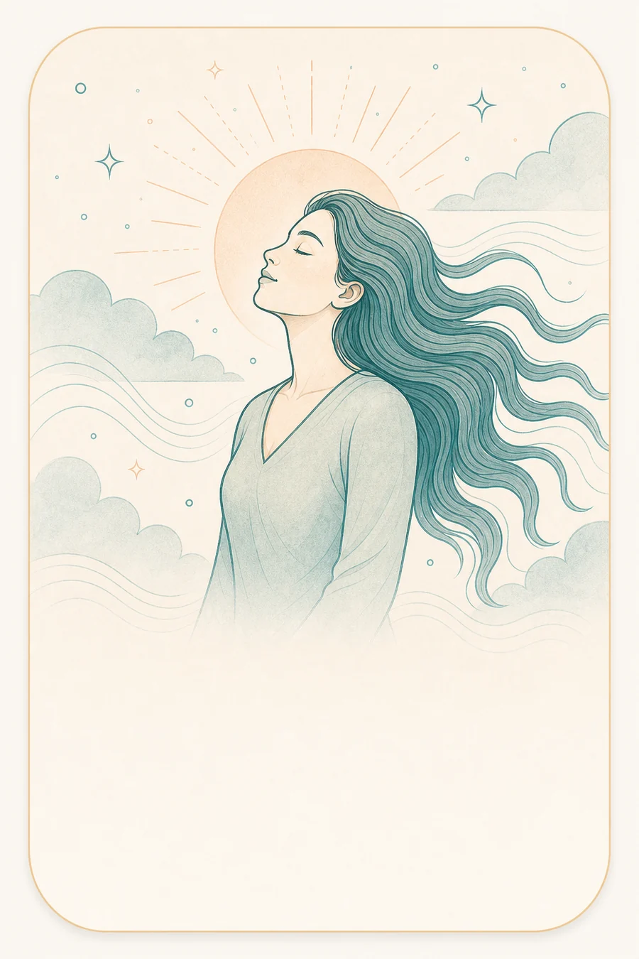 Confidence affirmation illustration